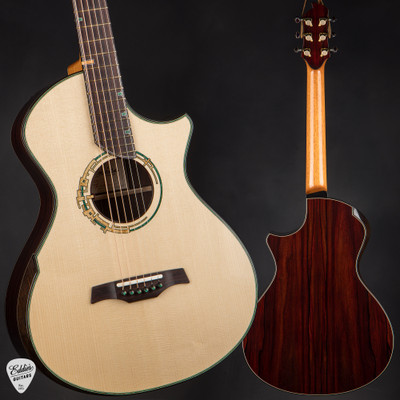 Tyler Robbins R2 Acoustic Guitar with Carpathian Spruce and Bois de Rose