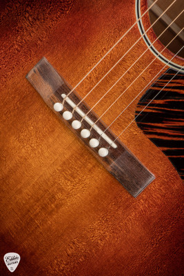 Kevin Kopp L02 Sunburst Acoustic Guitar with Engelmann Spruce and Honduran Mahogany