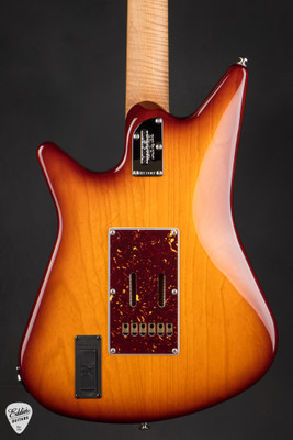 Ernie Ball Music Man Albert Lee HSS Honey Burst Electric Guitar