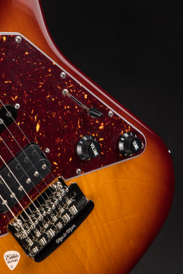 Ernie Ball Music Man Albert Lee HSS Honey Burst Electric Guitar