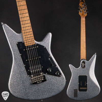 Ernie Ball Music Man Albert Lee HSS Cosmos Sparkle Electric Guitar
