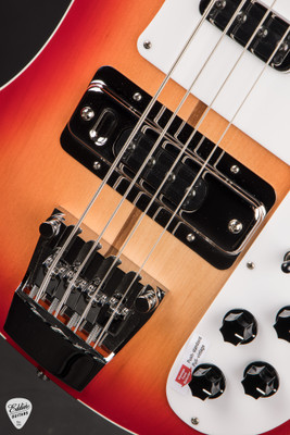 Rickenbacker 4003 Fire Glo bass guitar