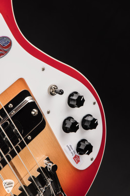 Rickenbacker 4003 Fire Glo electric bass guitar