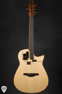 Raymond Kraut Modified Dreadnought Acoustic Guitar with Swiss Moon Spruce and The Tree Mahogany