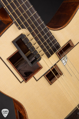 Raymond Kraut Modified Dreadnought Acoustic Guitar with Swiss Moon Spruce and The Tree Mahogany