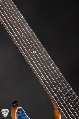 Suhr Modern 7 Quilt Roasted Trans Whale Blue Electric Guitar