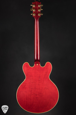 Gibson Custom Shop Limited Edition 1960 ES 355 Reissue with Figured Maple Light Aged Sixties Cherry Electric Guitar