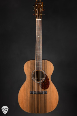 Huss and Dalton T OO14 Custom Acoustic Guitar with Sinker Redwood and Ziricote
