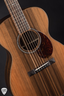 Huss and Dalton T OO14 Custom Acoustic Guitar with Sinker Redwood and Ziricote