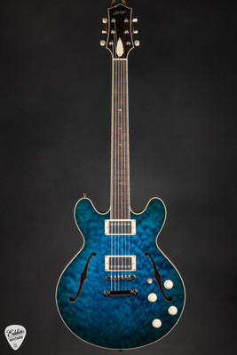 Collings I 35 Deluxe Mermaid Blue Electric Guitar