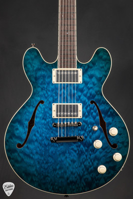Collings I 35 Deluxe Mermaid Blue Electric Guitar
