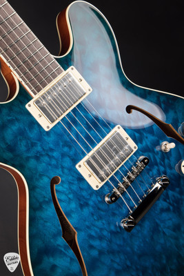 Collings I 35 Deluxe Mermaid Blue Electric Guitar