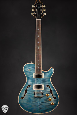2025 Knaggs Influence Chena 15th Anniversary Navajo Sun Package Electric Guitar in Turquoise Burst