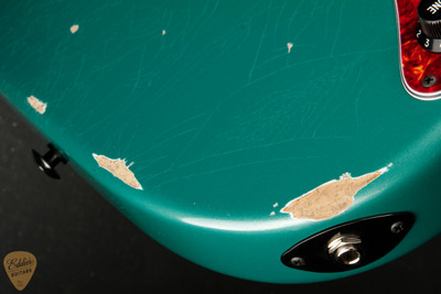 2023 - Suhr Eddie's Guitars Exclusive Classic S Antique Roasted - Sherwood Green Metallic