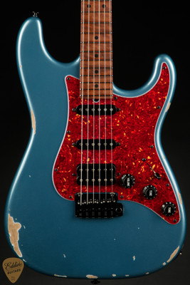 2023 - Suhr Eddie's Guitars Exclusive Classic S Antique Roasted - Pelham Blue