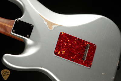 2023 - Suhr Eddie's Guitars Exclusive Classic S Antique Roasted - Firemist Silver