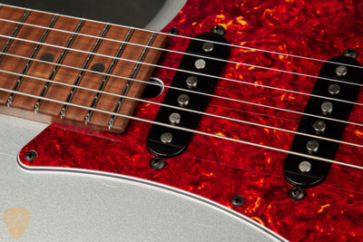 2023 - Suhr Eddie's Guitars Exclusive Classic S Antique Roasted - Firemist Silver