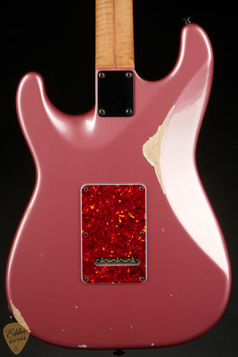 2023 - Suhr Eddie's Guitars Exclusive Classic S Antique Roasted - Burgundy Mist