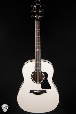 Taylor Custom C17e Grand Pacific Torrefied Sitka/Mahogany Pearl White Acoustic Guitar