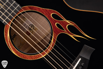 Taylor Custom #34 GA Hot Rod 3.0 Maple/Sitka Spruce Black/NAMM Acoustic Guitar