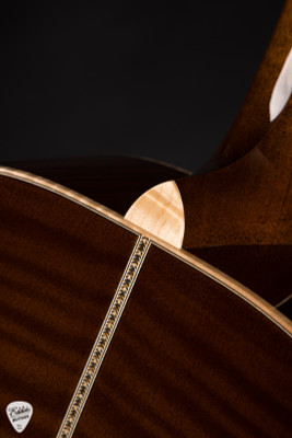 Santa Cruz H/13 Custom - Fort Ross 'Chapel' Redwood & Flamed Maple Acoustic Guitar