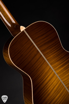 Santa Cruz H/13 Custom - Fort Ross 'Chapel' Redwood & Flamed Maple Acoustic Guitar