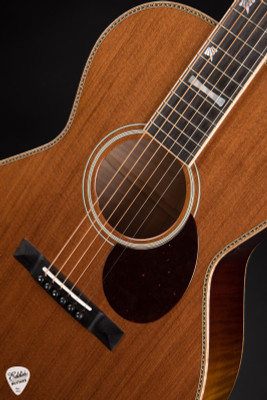 Santa Cruz H/13 Custom - Fort Ross 'Chapel' Redwood & Flamed Maple Acoustic Guitar
