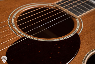 Santa Cruz H/13 Custom - Fort Ross 'Chapel' Redwood & Flamed Maple Acoustic Guitar