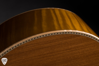 Santa Cruz H/13 Custom - Fort Ross 'Chapel' Redwood & Flamed Maple Acoustic Guitar