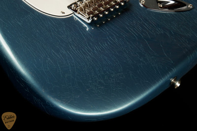 2023 - Fender Custom Shop 1966 Stratocaster Deluxe Closet Classic - Aged Lake Placid Blue