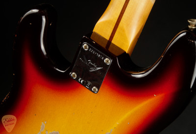 2023 - Fender Custom Shop 1958 Precision Bass Heavy Relic - 3-Color Sunburst
