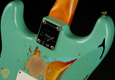 Fender Custom Shop LTD 1962 Stratocaster Heavy Relic - Faded Aged Seafoam Green
