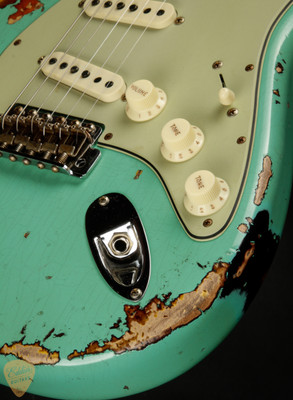 Fender Custom Shop LTD 1962 Stratocaster Heavy Relic - Faded Aged Seafoam Green