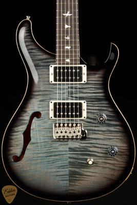 2023 - PRS CE 24 Semi-Hollow - Faded Blue Smokeburst