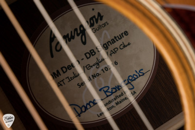 2023 – Bourgeois OM Deep Body DB Signature – Aged Tone Italian Spruce & Brazilian Rosewood Acoustic Guitar