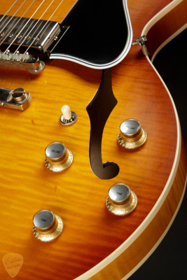 2023 - Gibson Custom Shop PSL '64 ES-335 Figured Reissue VOS Dirty Lemon 7.13 #131442