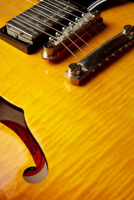 2023 - Gibson Custom Shop PSL '64 ES-335 Figured Reissue VOS Dirty Lemon 7.13 #131442