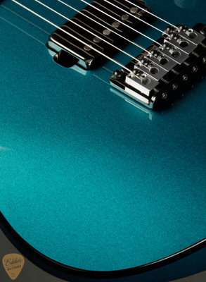 2023 - Suhr Eddie's Guitars Exclusive Roasted Modern - Ocean Turquoise Metallic