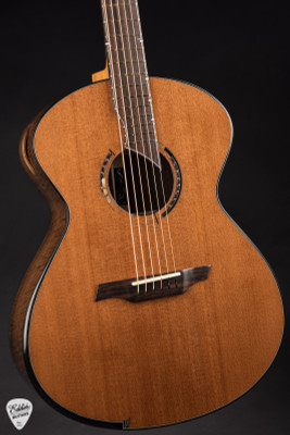 Roggero RGo-M Lost Tunnel Redwood & Mother Claro Walnut Acoustic Guitar