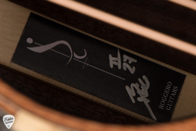 Roggero RGo-M Lost Tunnel Redwood & Mother Claro Walnut Acoustic Guitar