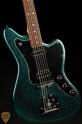 2023 - Suhr Eddie's Guitars Exclusive Roasted Classic JM Mastery - Aqua Ocean Sparkle