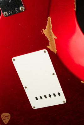2023 - Fender Custom Shop 1958 Stratocaster Relic - Faded Aged Candy Apple Red