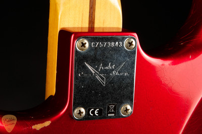 2023 - Fender Custom Shop 1958 Stratocaster Relic - Faded Aged Candy Apple Red