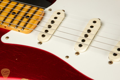 2023 - Fender Custom Shop 1958 Stratocaster Relic - Faded Aged Candy Apple Red