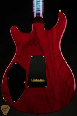 2023 - Paul Reed Smith Eddie's Guitars Wood Library 509 - Aquableux Purple Burst/Figured Stained Maple Neck