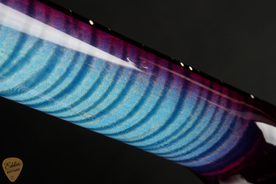 2023 - Paul Reed Smith Eddie's Guitars Wood Library 509 - Aquableux Purple Burst/Figured Stained Maple Neck