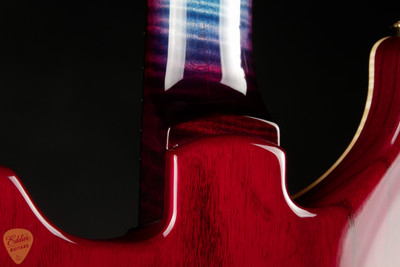 2023 - Paul Reed Smith Eddie's Guitars Wood Library 509 - Aquableux Purple Burst/Figured Stained Maple Neck