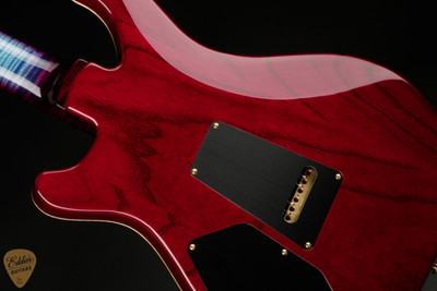 2023 - Paul Reed Smith Eddie's Guitars Wood Library 509 - Aquableux Purple Burst/Figured Stained Maple Neck
