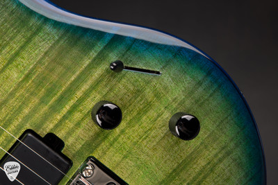 Ernie Ball Music Man Luke 4 HSS Floyd Rose Green Tide Electric Guitar