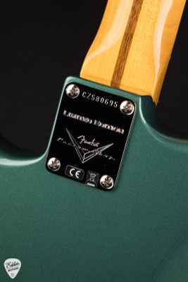 Fender Custom Shop Custom Deluxe Stratocaster NOS Sherwood Green Metallic Electric Guitar